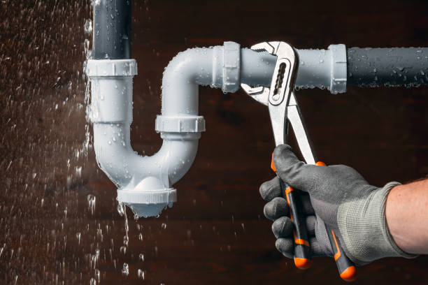 Professional Emergency Plumber technician working in Rodman, NY